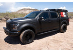 Raptor Series 2021-2026 Bronco 4-Door 5 in OEM Style Full Tread Slide Track Running Boards Black Textured Aluminum - 2203-0388BT - image 4