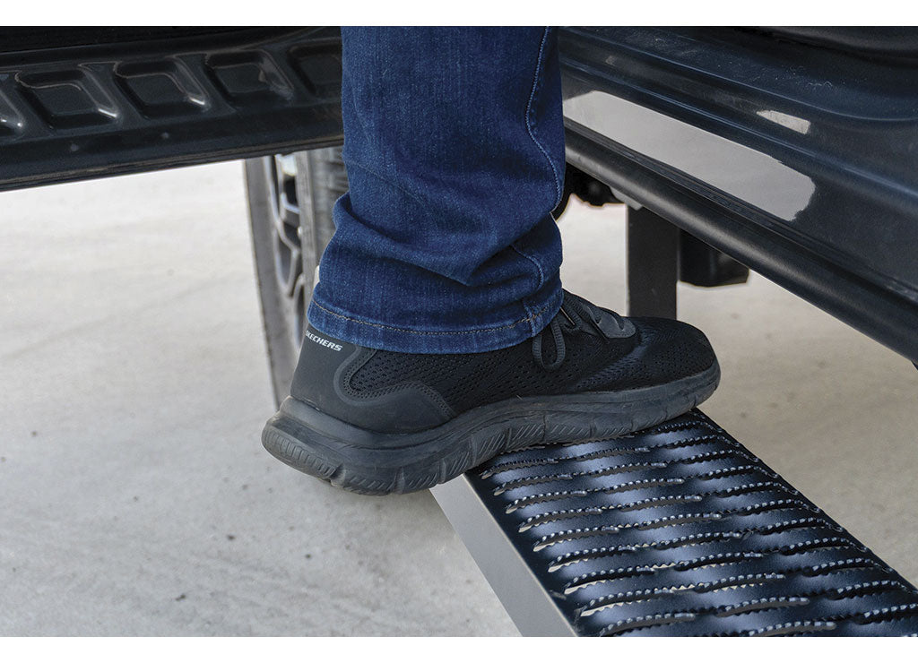 Raptor Series 2017-2026 F-250, F-350 and F-450, F-550 Super Duty Crew Cab Aluminum HD Running Boards Black Text - 2486-0301BT - image 5