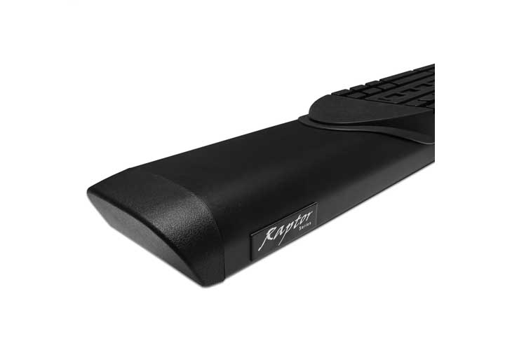 Raptor Series 2009-2018 Ram 1500 and 2019-2023 Classic/2010 Ram 2500 and 3500 Crew Cab 5 in Black Textured Aluminum Oval Step Bars - 2002-0062BT - image 5