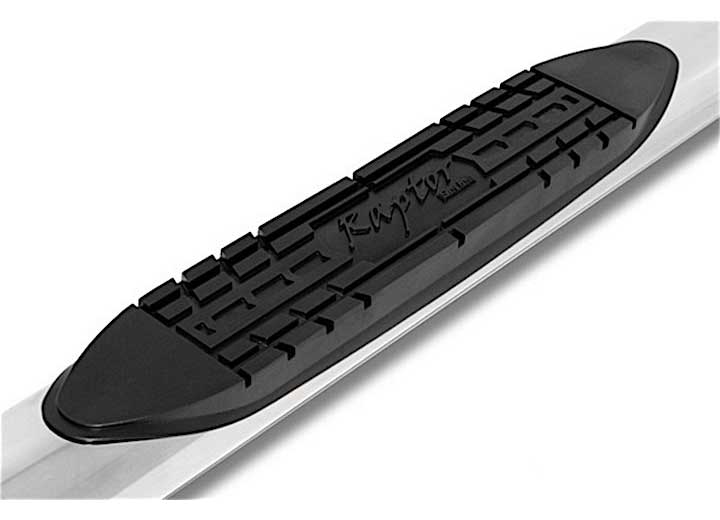 Raptor Series 2015-2026 F-150 and 2017-2026 F-250, F-350 SuperCrew 4 in OE Style Curved SS Oval Steps, Silver - 1503-0639 - image 3