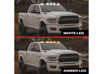 Recon Accessories 2019-2026 Ram 2500/3500 (5Pc Set) Smoked Cab Roof Kit With White & Amber Strobe & Running - 264346BKS - image 3