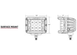 Rigid Industries D-SS Pro Surface Mount Spot Pod Lights, Amber, Black - 262214 - image 5