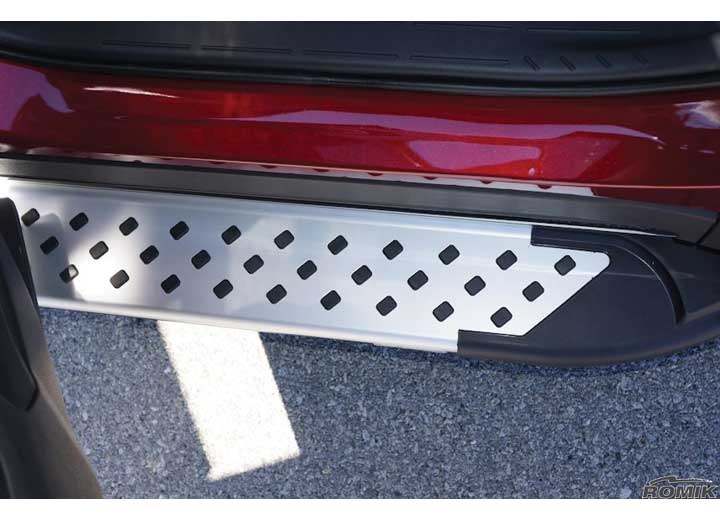 Romik SUV Running Boards Ral-S Side Steps Silver for 2024-2026 Toyota Grand Highlander - 61756418 - image 4