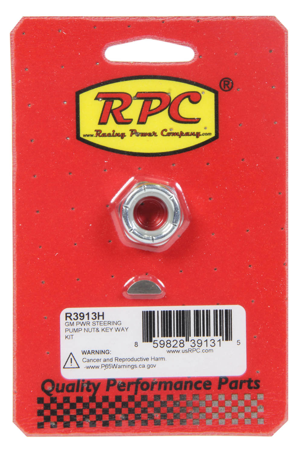 Racing Power Co-Packaged Power Steering Nut R3913H — product image 1