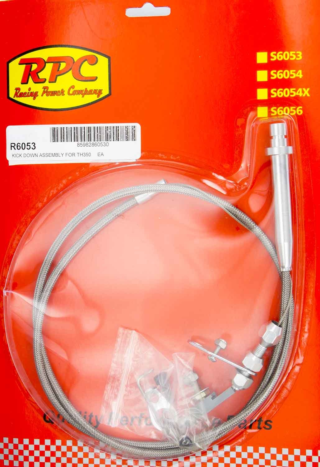 Racing Power Co-Packaged Kickdown Cable R6053 — product image 1