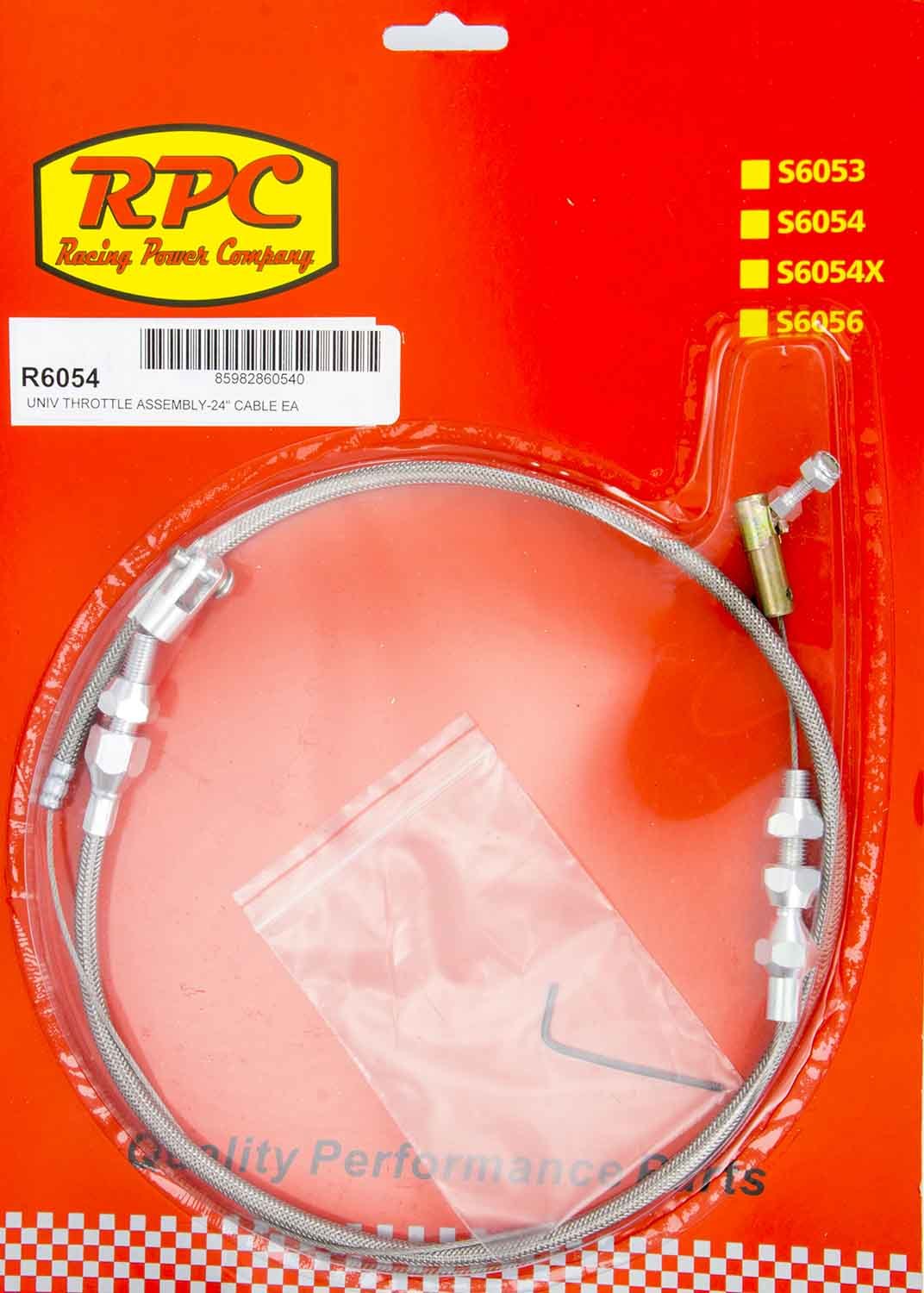 Racing Power Co-Packaged Throttle Cables R6054 — product image 1