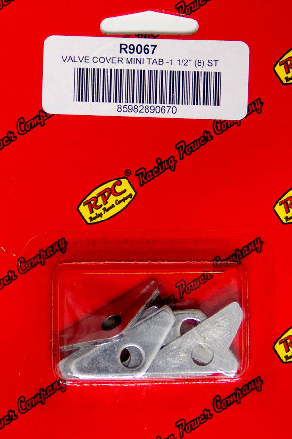 Racing Power Co-Packaged Valve Cover Hold Down Tabs R9067 — product image 1