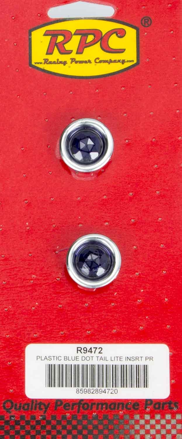 Racing Power Co-Packaged Tail Light Blue Dots R9472 — product image 1