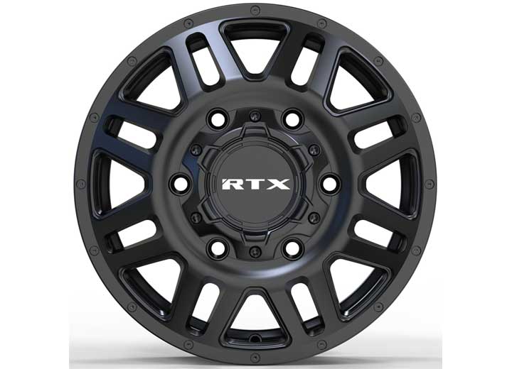 RTX Wheels ET84 16x6 6x180 +84 mm Offset ET84 CB139 Satin Black Wheel - 083177 - image 2