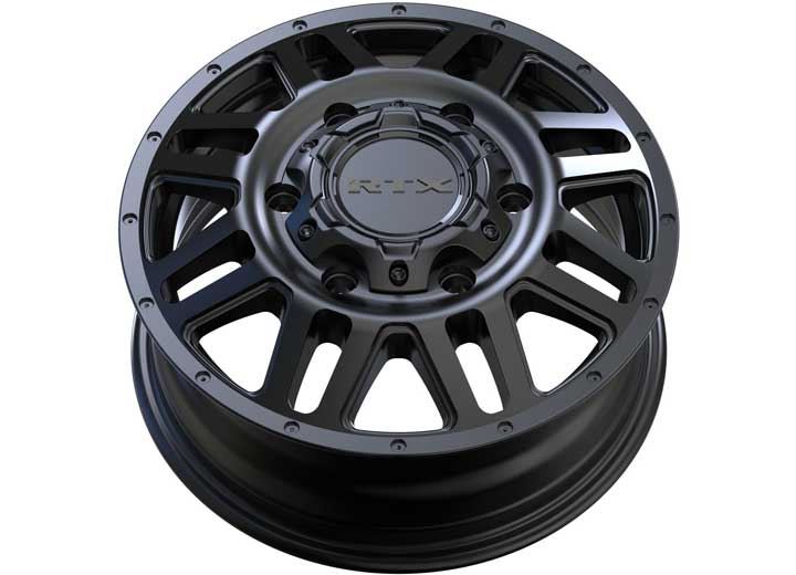 RTX Wheels ET84 16x6 6x180 +84 mm Offset ET84 CB139 Satin Black Wheel - 083177 - image 4