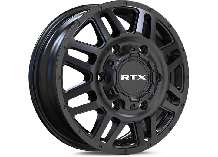 RTX Wheels ET84 16x6 6x180 +84 mm Offset ET84 CB139 Satin Black Wheel - 083177 - image 3