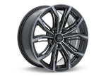 RTX Wheels ET40 16x7 5x114.3 +40 mm Offset ET40 CB73.1 Black Machined Grey Wheel with 73.1 mm Center Bore - 082433 - image 4