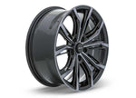 RTX Wheels ET40 16x7 5x114.3 +40 mm Offset ET40 CB73.1 Black Machined Grey Wheel with 73.1 mm Center Bore - 082433 - image 2