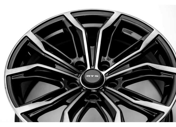 RTX Wheels ET40 16x7 5x114.3 +40 mm Offset ET40 CB73.1 Black Machined Grey Wheel with 73.1 mm Center Bore - 082433 - image 7
