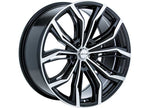 RTX Wheels ET40 16x7 5x112 +40 mm Offset ET40 CB57.1 Black Machined Wheel with 57.1 mm Center Bore - 082417 - image 4
