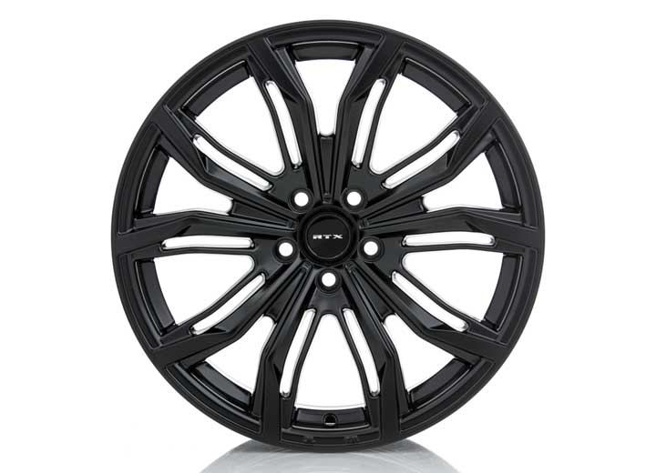 RTX Wheels ET40 20x9 5x112 +40 mm Offset ET40 CB66.6 Satin Black Wheel with 66.6 mm Center Bore - 082410 - image 3