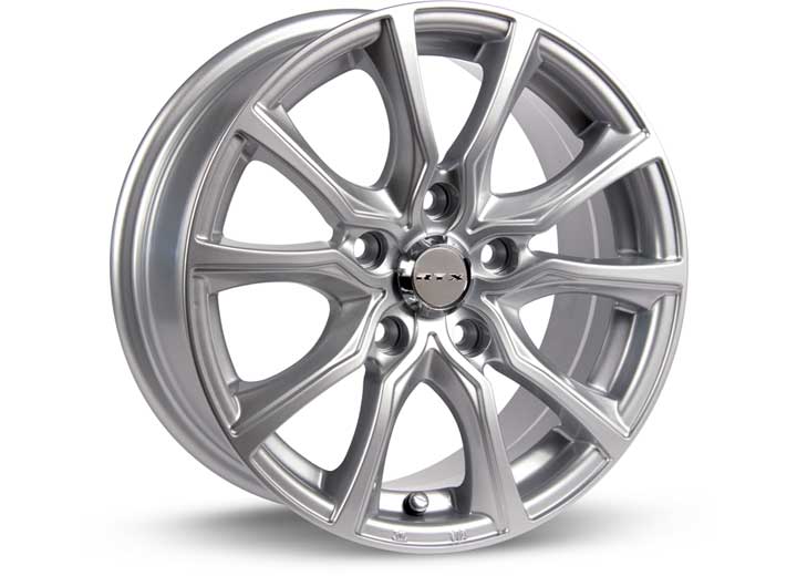 RTX Wheels ET40 17x7.5 5x114.3 +40 mm Offset ET40 CB73.1 Silver Wheel with 73.1 mm Center Bore - 081398 - image 2