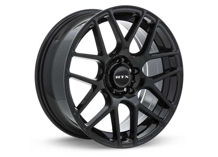 RTX Wheels ET38 18x8 5x114.3 +38 mm Offset ET38 CB73.1 Gloss Black Wheel with 73.1 mm Center Bore - 082762 - image 4