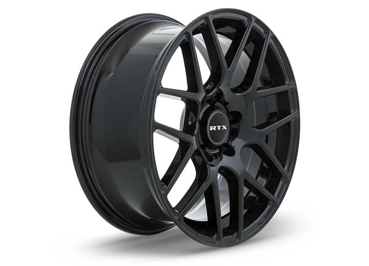 RTX Wheels ET38 18x8 5x114.3 +38 mm Offset ET38 CB73.1 Gloss Black Wheel with 73.1 mm Center Bore - 082762 - image 2