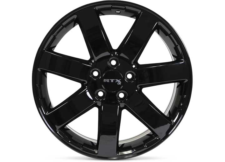 RTX Wheels ET45 17x7.5 5x114.3 +45 mm Offset ET45 CB64.1 Gloss Black Wheel with 64.1 mm Center Bore - 082838 - image 3