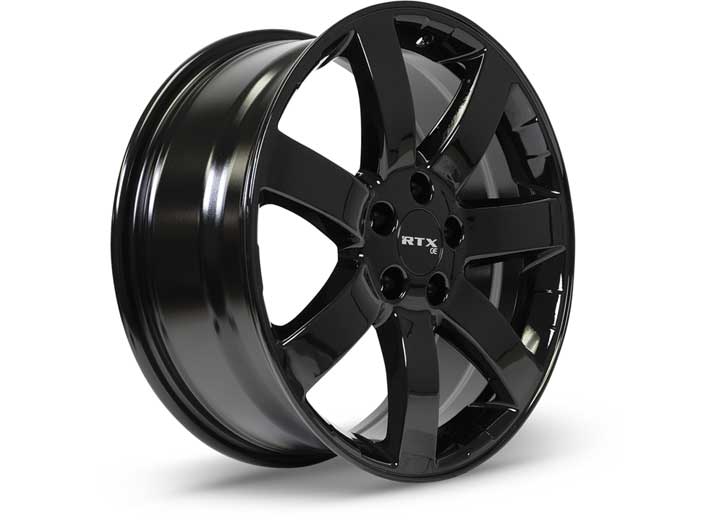 RTX Wheels ET45 17x7.5 5x114.3 +45 mm Offset ET45 CB64.1 Gloss Black Wheel with 64.1 mm Center Bore - 082838 - image 2