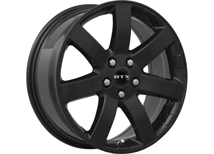 RTX Wheels ET45 17x7.5 5x114.3 +45 mm Offset ET45 CB64.1 Gloss Black Wheel with 64.1 mm Center Bore - 082838 - image 4
