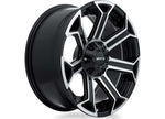 RTX Wheels CB87 20x9 6x139.7 0 mm Offset 6x135 with 139.7 ET0 CB87.1 Gloss Black Machined Wheel with 87.1 mm Center Bore - 082921 - image 2