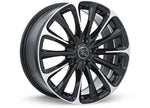 RTX Wheels ET42 17x7.5 5x114.3 +42 mm Offset ET42 CB73.1 Gloss Black Machined Wheel with 73.1 mm Center Bore - 081672 - image 2