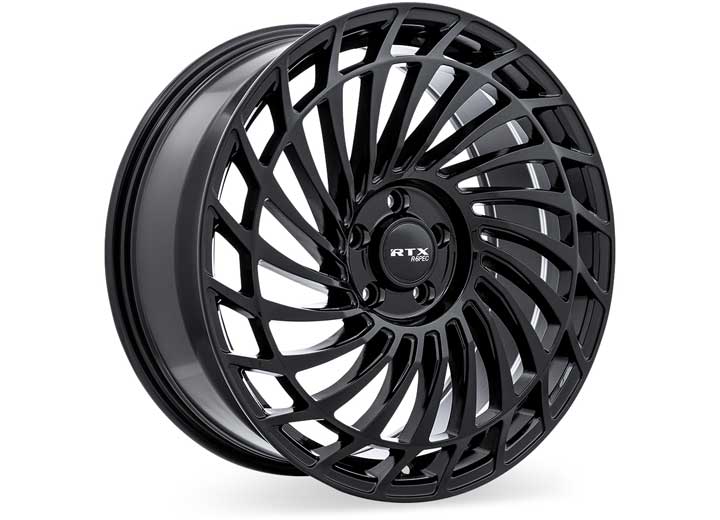 RTX Wheels RS06 20x8.5 5x114.3 +40 mm Offset ET40 CB67.1 Gloss Black Wheel with 67.1 mm Center Bore - 083070 - image 3