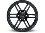 RTX Wheels ET25 17x8 6x139.7 +25 mm Offset ET25 CB106.1 Satin Black Wheel with 106.1 mm Center Bore - 081813 - image 3