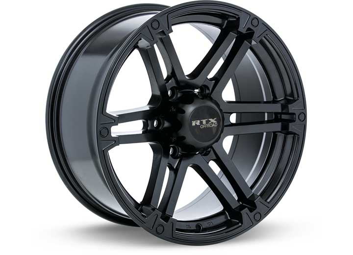 RTX Wheels ET25 17x8 6x139.7 +25 mm Offset ET25 CB106.1 Satin Black Wheel with 106.1 mm Center Bore - 081813 - image 4