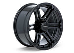 RTX Wheels ET25 17x8 6x139.7 +25 mm Offset ET25 CB106.1 Satin Black Wheel with 106.1 mm Center Bore - 081813 - image 2