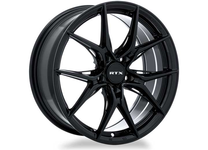RTX Wheels ET40 16x7 5x114.3 +40 mm Offset ET40 CB73.1 Gloss Black Wheel with 73.1 mm Center Bore - 082919 - image 4