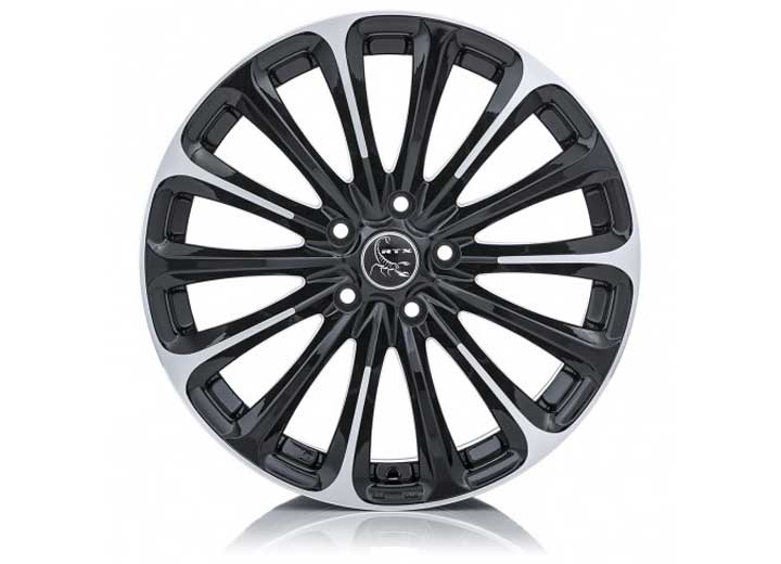 RTX Wheels ET42 17x7.5 5x114.3 +42 mm Offset ET42 CB73.1 Gloss Black Machined Wheel with 73.1 mm Center Bore - 081672 - image 3