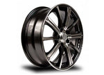 RTX Wheels ET38 14x5.5 4x100 +38 mm Offset ET38 CB73.1 Black Machined Wheel with 73.1 mm Center Bore - 081042 - image 4