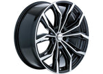 RTX Wheels ET38 20x9 5x114.3 +38 mm Offset ET38 CB73.1 Black Machined Wheel with 73.1 mm Center Bore - 082913 - image 5