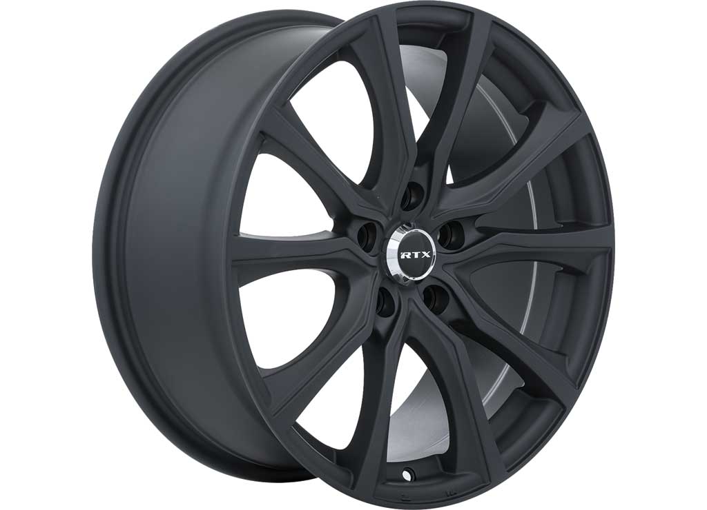 RTX Wheels ET35 18x8 5x120 +35 mm Offset ET35 CB74.1 Matte Black Wheel with 74.1 mm Center Bore - 081465 - image 5