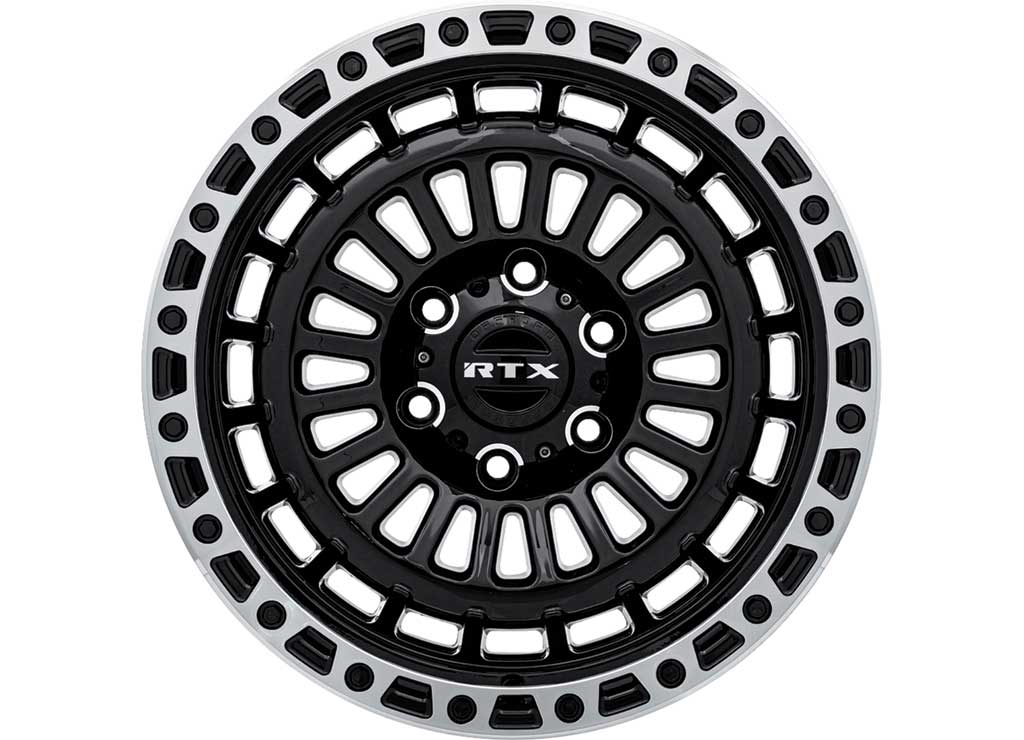 RTX Wheels CB71 17x9 5x127 15 mm Offset ET-15 CB71.5 Gloss Black Machined Red Wheel with 71.5 mm Center Bore - 083092 - image 6