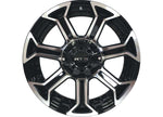 RTX Wheels CB87 20x9 6x139.7 0 mm Offset 6x135 with 139.7 ET0 CB87.1 Gloss Black Machined Wheel with 87.1 mm Center Bore - 082921 - image 6