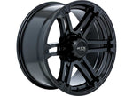RTX Wheels ET25 17x8 6x139.7 +25 mm Offset ET25 CB106.1 Satin Black Wheel with 106.1 mm Center Bore - 081813 - image 5