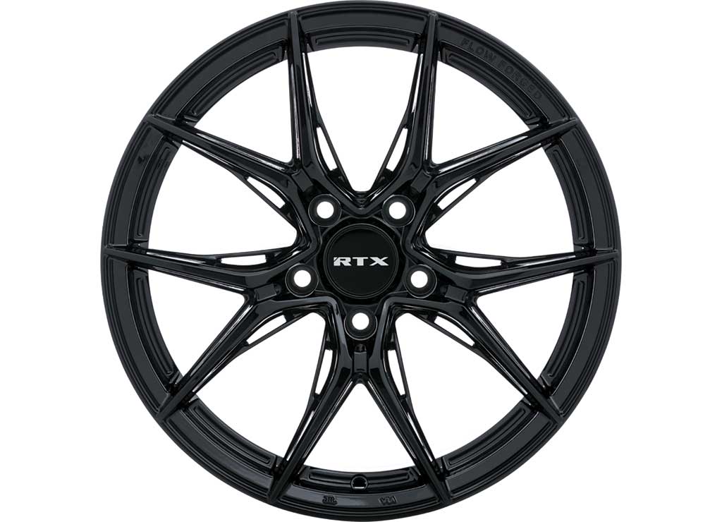 RTX Wheels ET40 16x7 5x114.3 +40 mm Offset ET40 CB73.1 Gloss Black Wheel with 73.1 mm Center Bore - 082919 - image 6