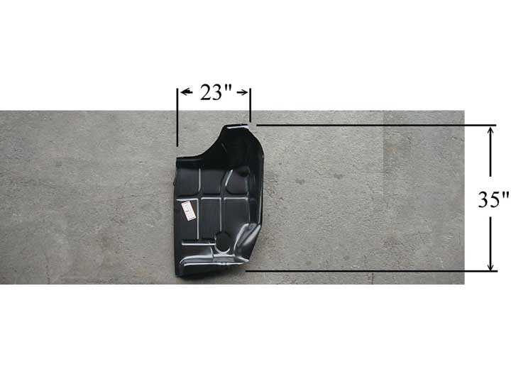 Sherman Parts LH Cab Floor Front Section S10, S15 and Sonoma Pickup 1982-1993, Blazer, Jimmy and Bravada 1983-1994 Protection - 905-40L - image 2
