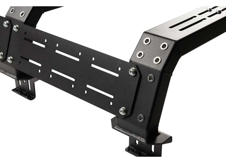 Smittybilt Defender Low Profile Bed Rack, Black - 18606 - image 9