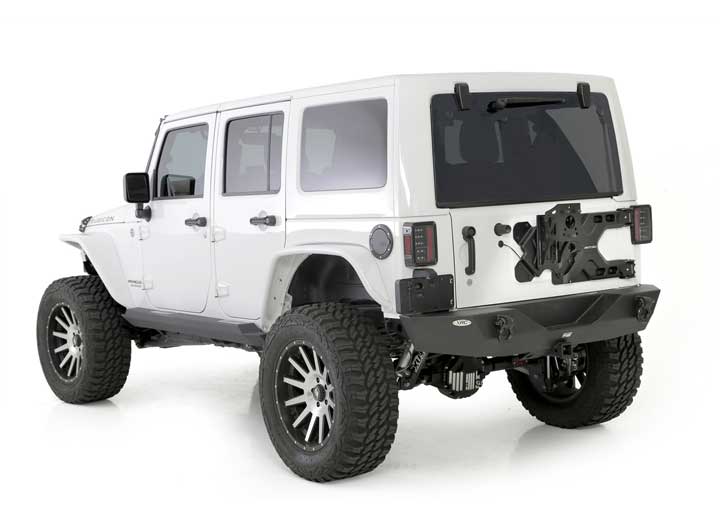 Smittybilt Xrc Rear Bumper with Hitch for 2007-2018 Jeep Wrangler - 76855 - image 16