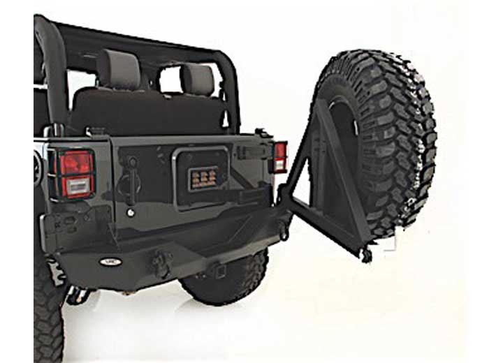 Smittybilt Xrc Rear Bumper with Hitch for 2007-2018 Jeep Wrangler - 76855 - image 4