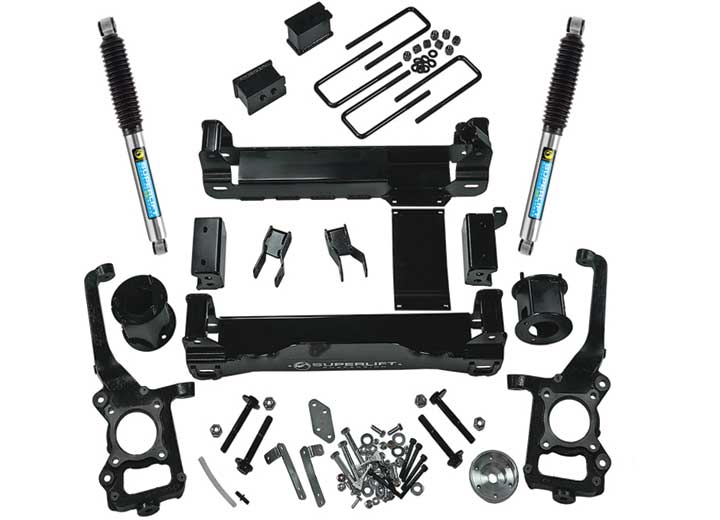 Superlift 4WD 4.5 in Lift Kit With Bilstein Rear Shocks for 2015-2020 Ford F-150 - K126B - image 6