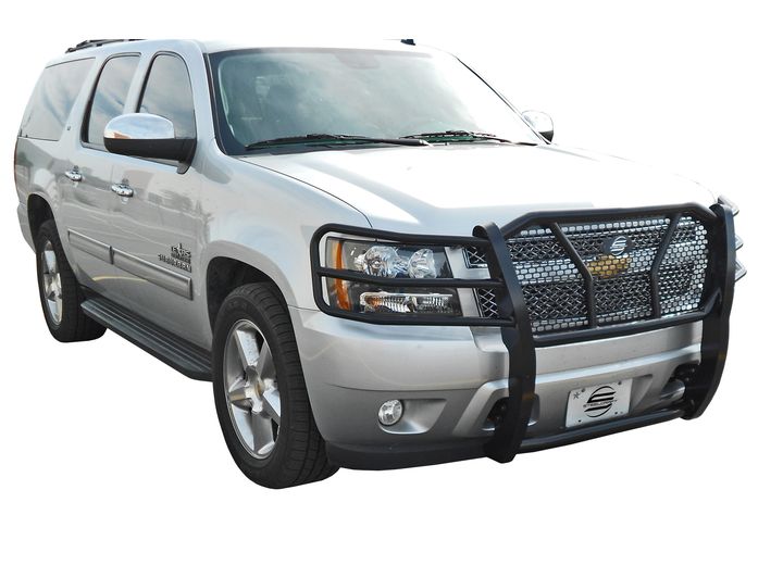 Steelcraft 2007-2014 Suburban/Tahoe Black HD Grill Guards - 50-0290 - image 2
