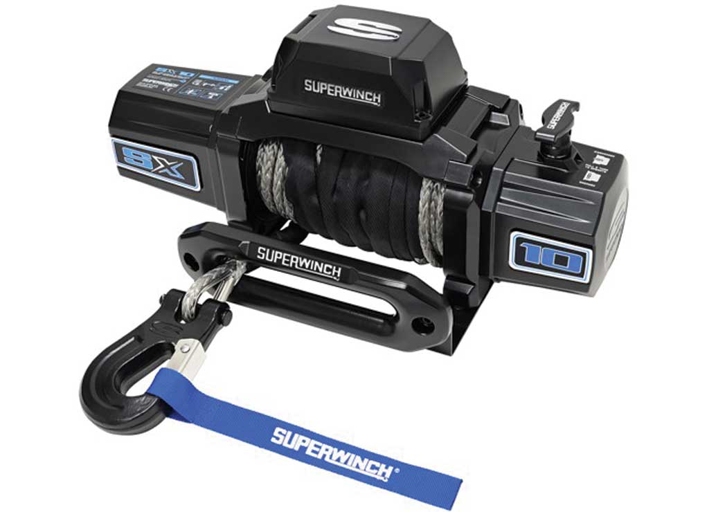 Superwinch SX10SR Winch, 10000 lb, 12 VDC, 3/8 in X 80 ft Synthetic Rope, 5.5 HP - 1710204 - image 8