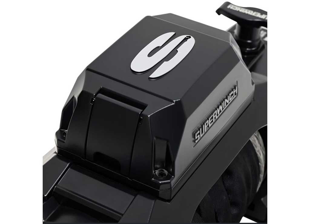 Superwinch SX10SR Winch, 10000 lb, 12 VDC, 3/8 in X 80 ft Synthetic Rope, 5.5 HP - 1710204 - image 4