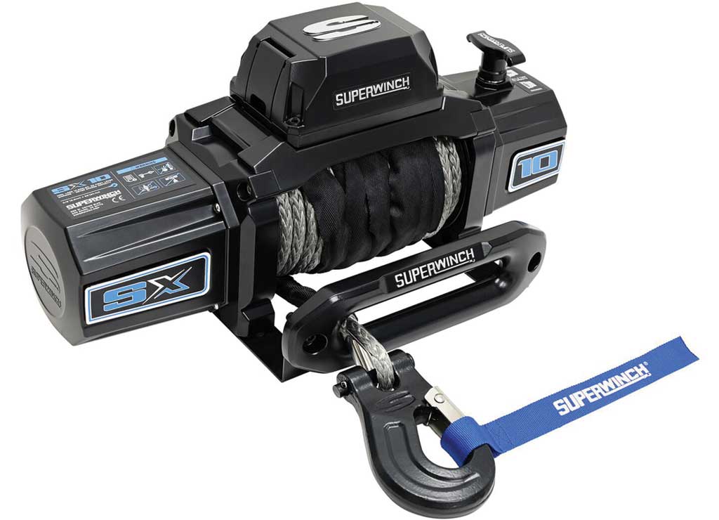Superwinch SX10SR Winch, 10000 lb, 12 VDC, 3/8 in X 80 ft Synthetic Rope, 5.5 HP - 1710204 - image 14
